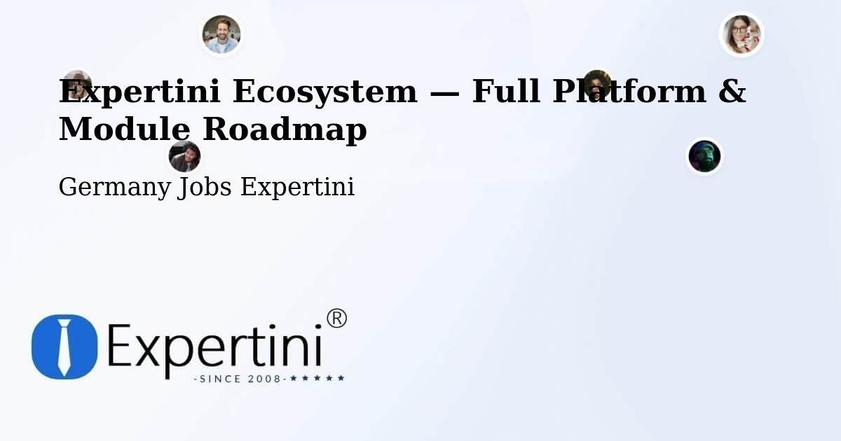 Expertini Ecosystem — Full Platform & Module Roadmap – Ostheim