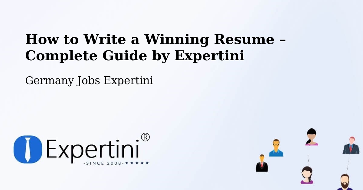 Resume Writing Guide for Job Seekers – Ostheim - Ostheim, Germany Jobs Expertini